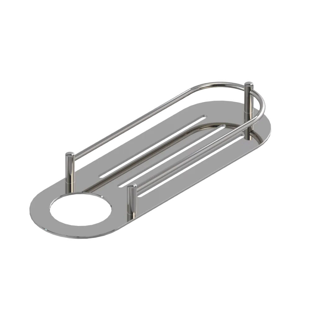 Rubinet Shelf Only Polished Nickel