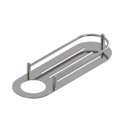 Rubinet Shelf Only Polished Nickel