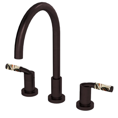 Rubinet Widespread Kitchen Set Oil Rubbed Bronze