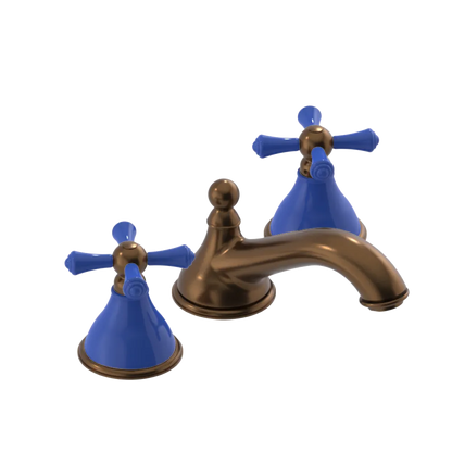 Rubinet Widespread Lav. Set. (less drain) Tuscan Brass