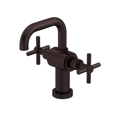 Rubinet Single Hole Dual Handle Lav. Set. (less drain) Oil Rubbed Bronze