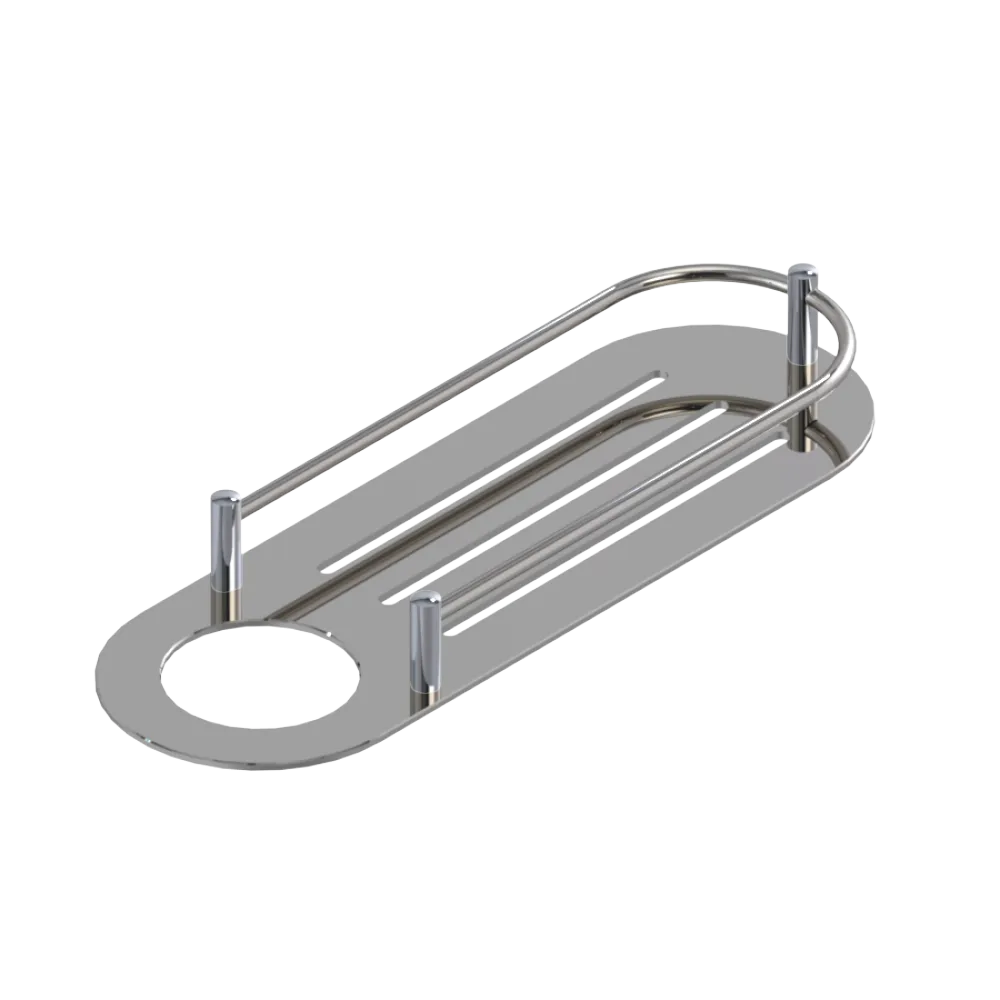 Rubinet Shelf Only Polished Nickel