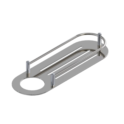 Rubinet Shelf Only Polished Nickel