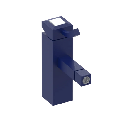 Rubinet Single Control Bidet Fitting (less drain) Midnight Blue