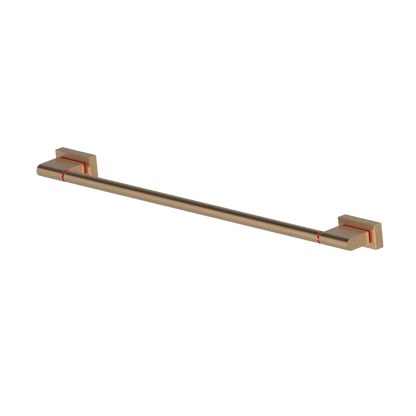 Rubinet Towel Bar 18" Satin Gold