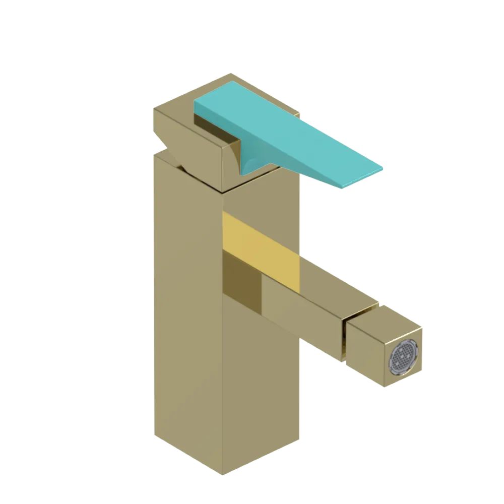 Rubinet Single Control Bidet Fitting (less drain) Gold