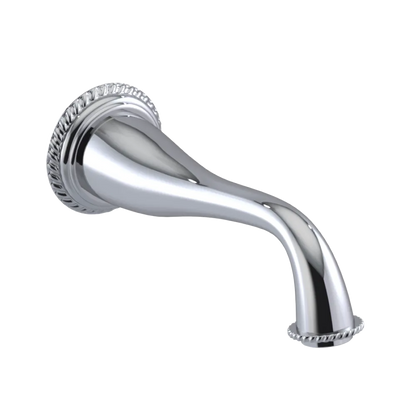 Rubinet Tub Filler Spout Wall Mount Chrome
