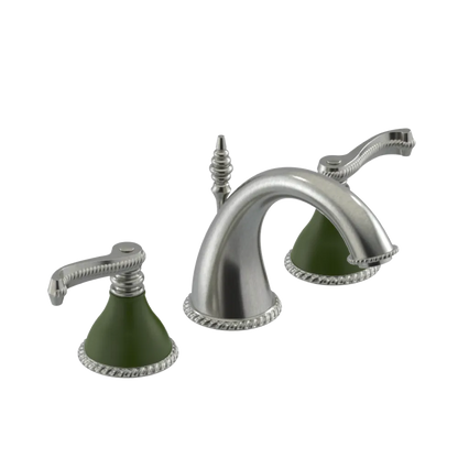 Rubinet Widespread Lav. Set. (less drain) Satin Nickel