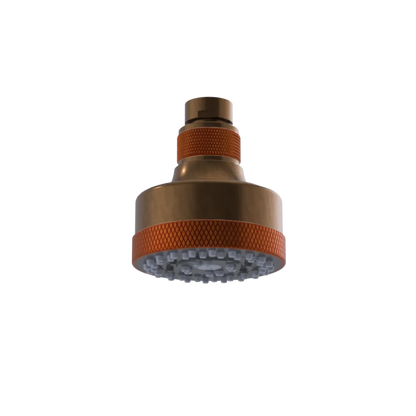 Rubinet 3 FUNCTION SHOWER HEAD Tuscan Brass