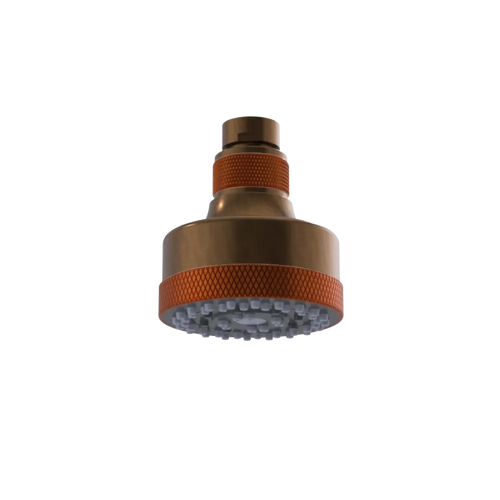 Rubinet 3 FUNCTION SHOWER HEAD Tuscan Brass