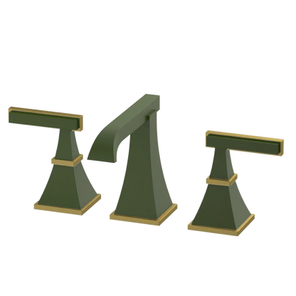 Rubinet Widespread Lav. Set. (less drain) Green Envy