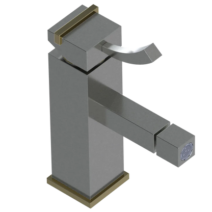 Rubinet Single Control Bidet Fitting (less drain) Satin Nickel