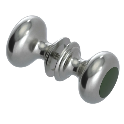 Rubinet Shower Door Knob (set) Satin Nickel