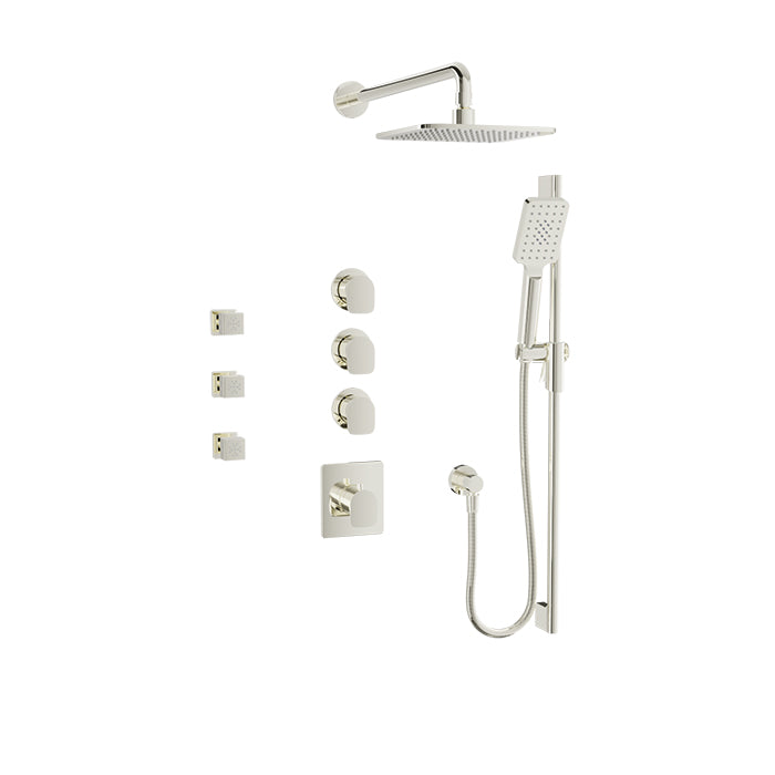 Baril Complete thermostatic shower kit