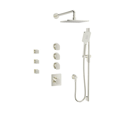 Baril Complete thermostatic shower kit