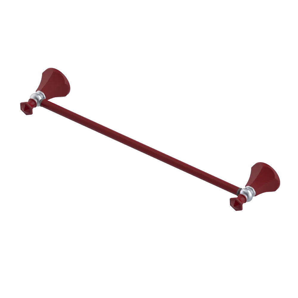 Rubinet Towel Bar 24" Maroon