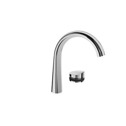 Baril Single handle 2-piece lavatory faucet, drain included