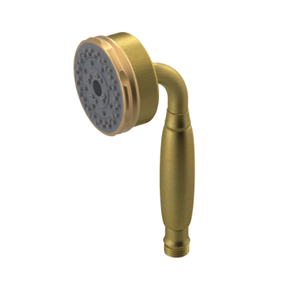 Rubinet 3 Function Hand Held Shower Only Antique Brass Matt