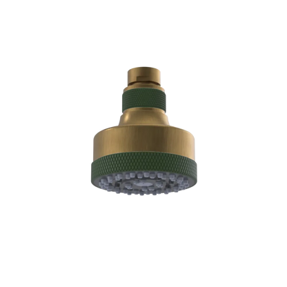 Rubinet 3 FUNCTION SHOWER HEAD Antique Brass Matt