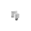 Baril Square wall-mounted supply elbow