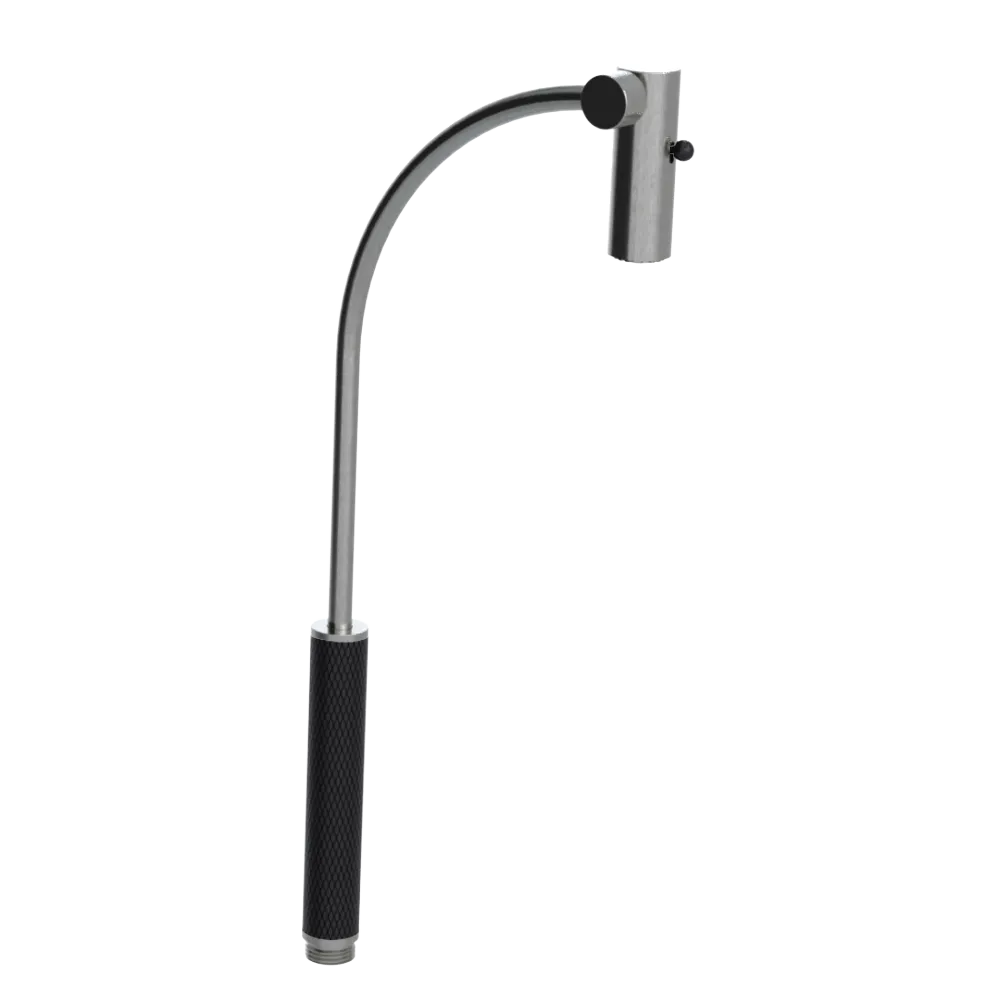 Rubinet Hand Held Shower Bidet Only Satin Nickel