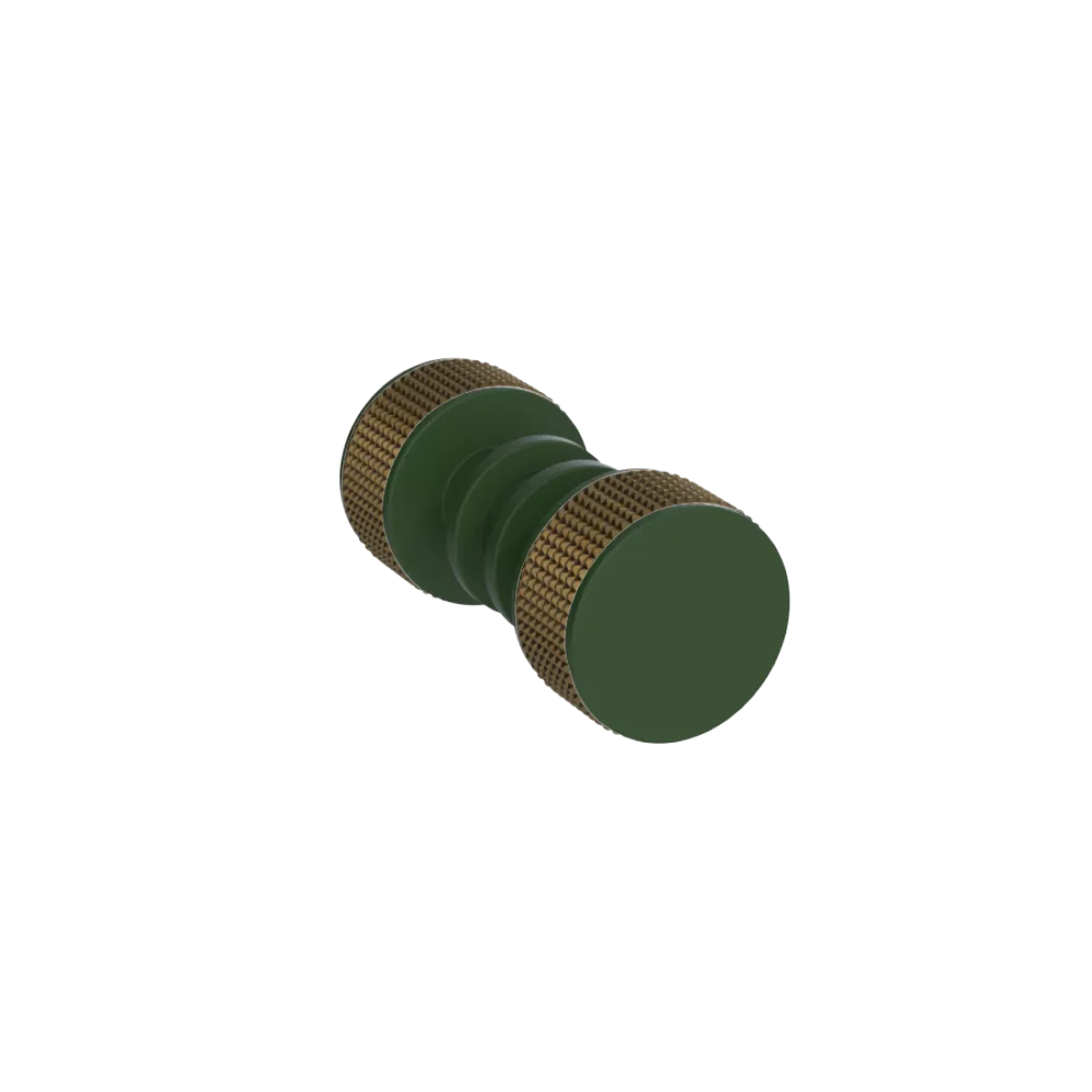 Rubinet Shower Door Knob (set) Green Envy