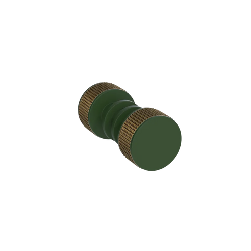 Rubinet Shower Door Knob (set) Green Envy
