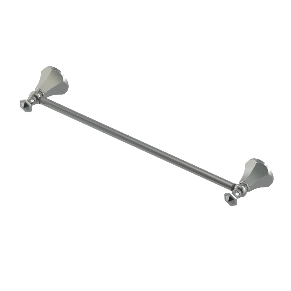 Rubinet Towel Bar 24" Satin Nickel