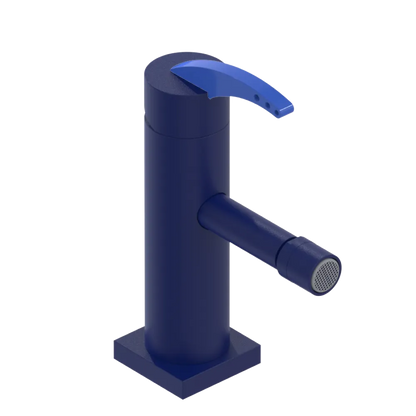 Rubinet Single Control Bidet Fitting (less drain) Midnight Blue