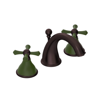 Rubinet Widespread Lav. Set. (less drain) Oil Rubbed Bronze