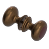 Rubinet Shower Door Knob (set) Tuscan Brass