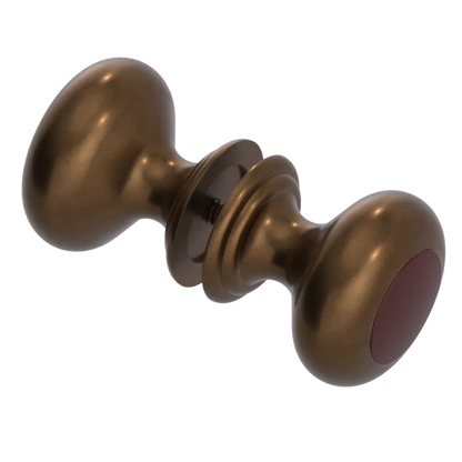 Rubinet Shower Door Knob (set) Tuscan Brass