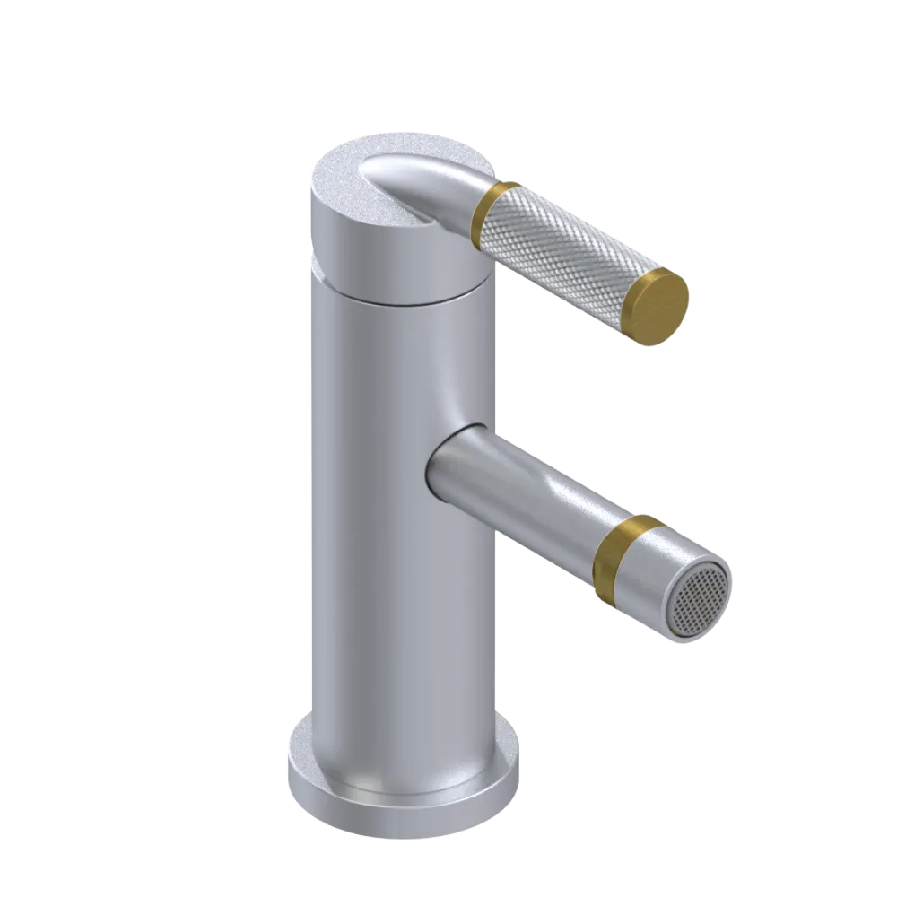 Rubinet Single Control Bidet Fitting (less drain) Satin Chrome
