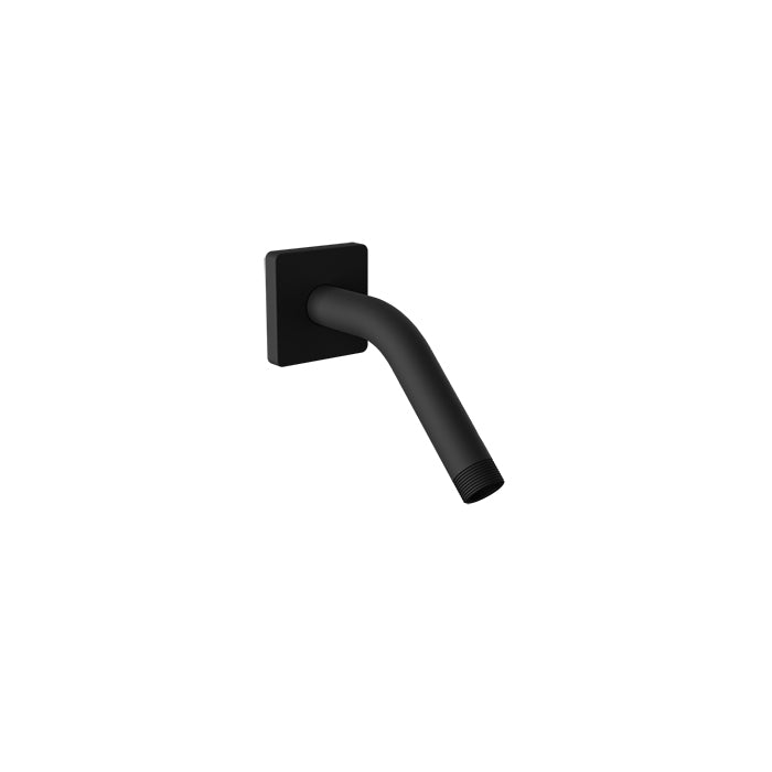 Baril 6" wall-mounted shower arm, square flange