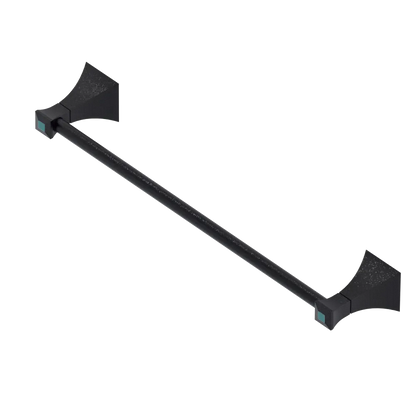 Rubinet Towel Bar 18" Matt Black