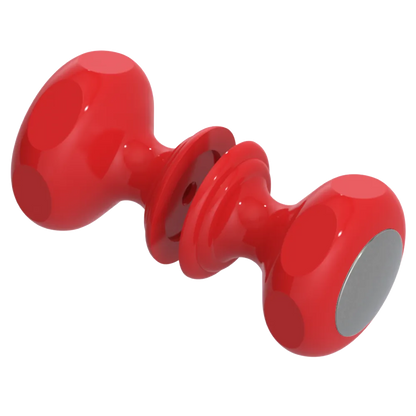 Rubinet Shower Door Knob (set) Red