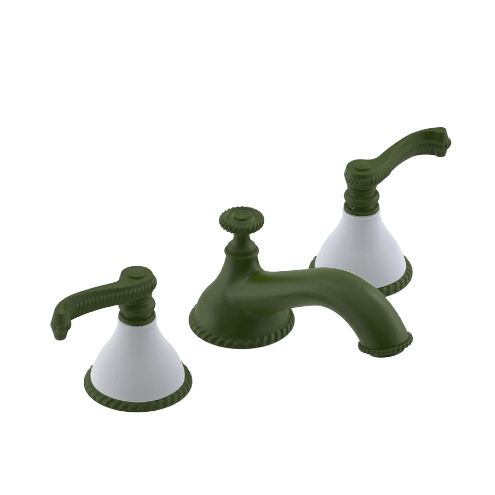 Rubinet Widespread Lav. Set. (less drain) Green Envy