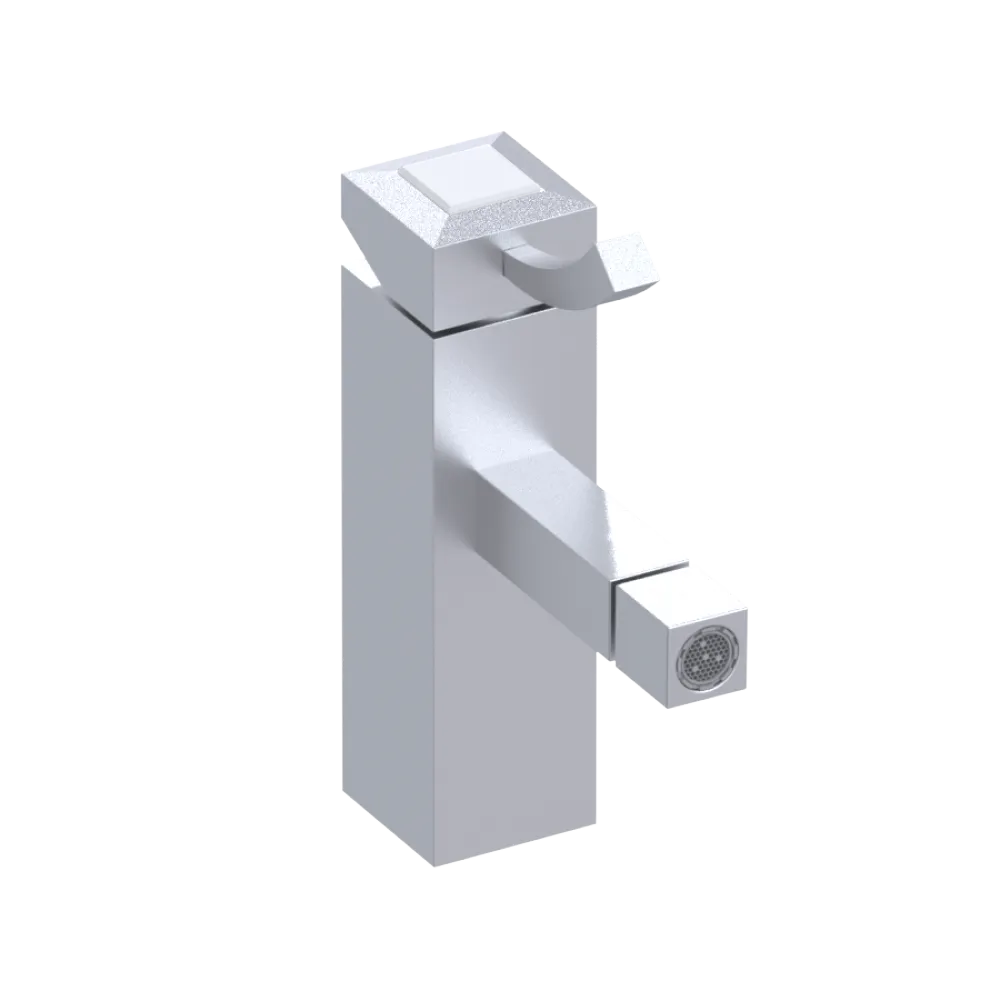 Rubinet Single Control Bidet Fitting (less drain) Satin Chrome