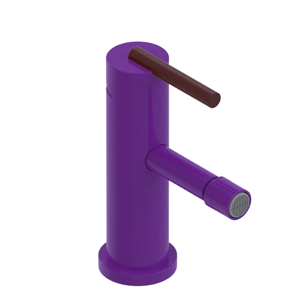 Rubinet Single Control Bidet Fitting (less drain) Purple Haze