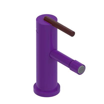 Rubinet Single Control Bidet Fitting (less drain) Purple Haze