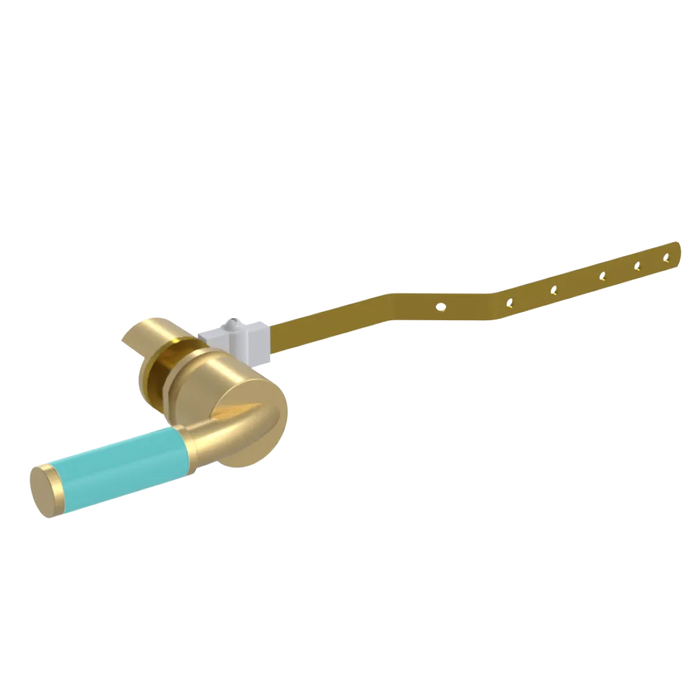 Rubinet Trip Levers Satin Brass