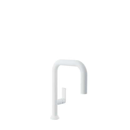 Baril Single-hole bar / prep kitchen faucet with 2-function pull-down spray