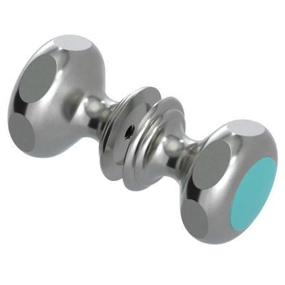 Rubinet Shower Door Knob (set) Satin Nickel