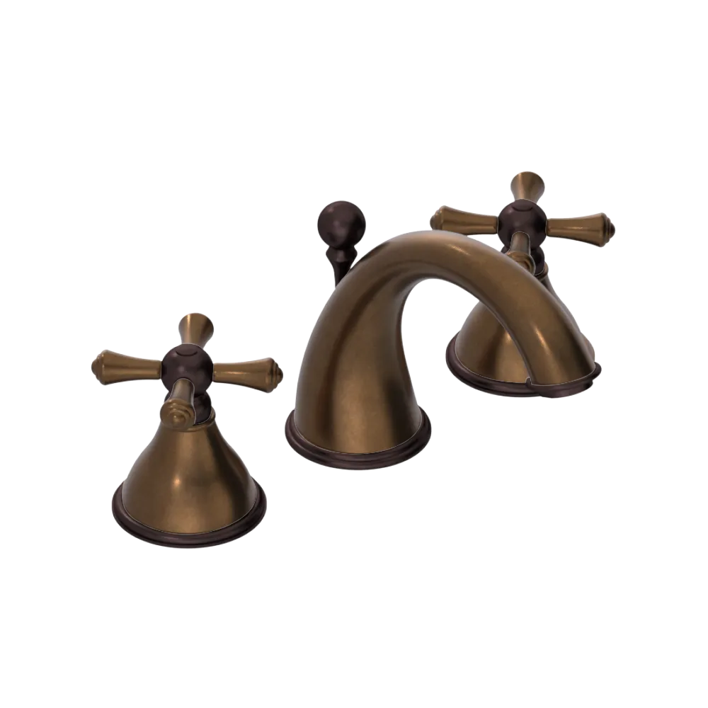 Rubinet Widespread Lav. Set. (less drain) Tuscan Brass