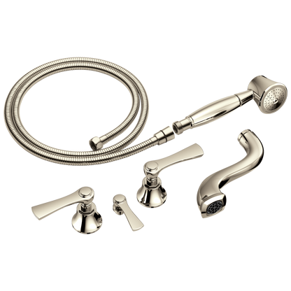 Brizo Two Handle Tub Filler Trim Kit With Lever Handles