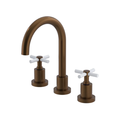 Rubinet Widespread Lav. Set. (less drain) Tuscan Brass