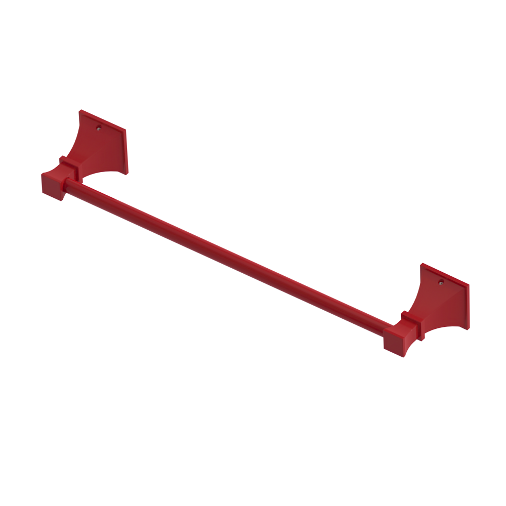 Rubinet Towel Bar 18" Red