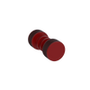 Rubinet Shower Door Knob (set) Maroon