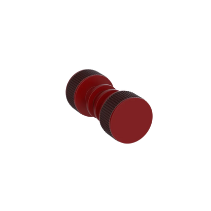 Rubinet Shower Door Knob (set) Maroon