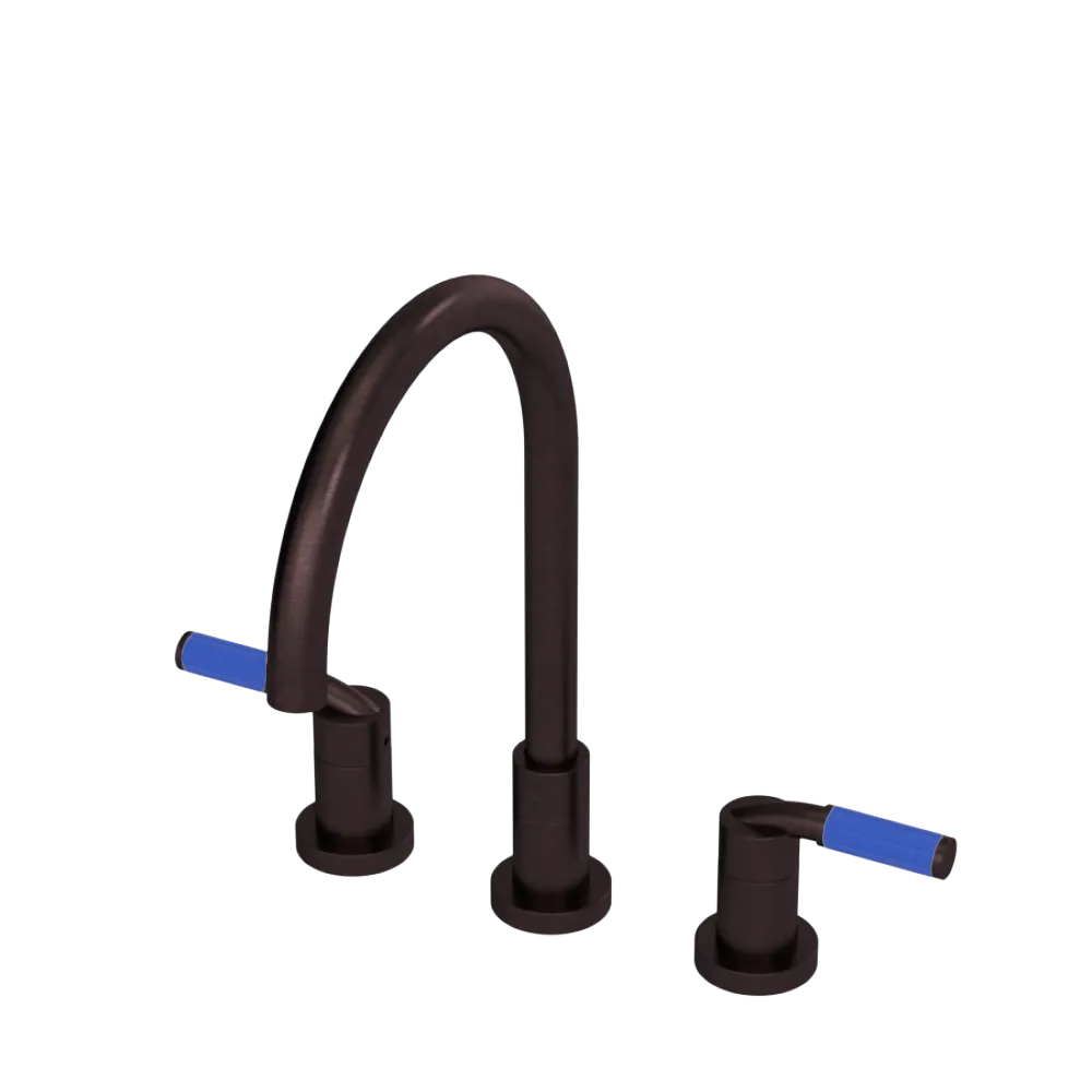 Rubinet Widespread Kitchen Set Oil Rubbed Bronze
